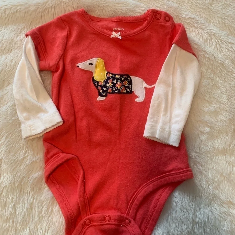 Carters - Size 6 months 2 piece outfit - long sleeve